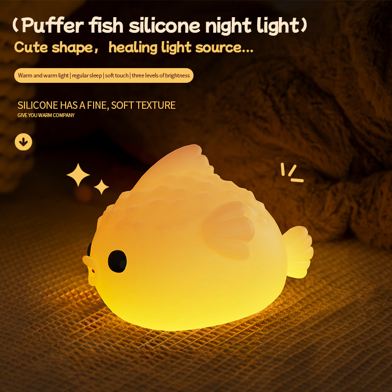Pufferfish Tapping Light